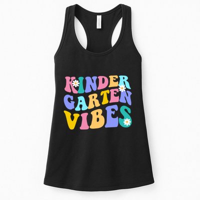 Kindergarten Vibes Retro Colorful Womens Tank Top