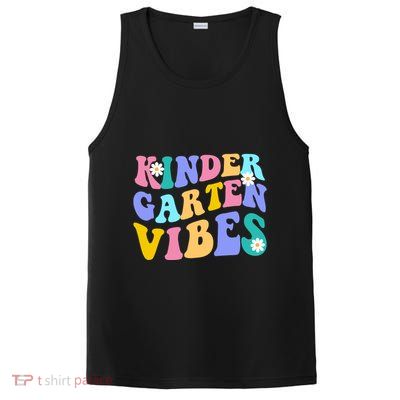 Kindergarten Vibes Retro Colorful PosiCharge Competitor Tank