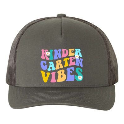 Kindergarten Vibes Retro Colorful Yupoong Adult 5-Panel Trucker Hat