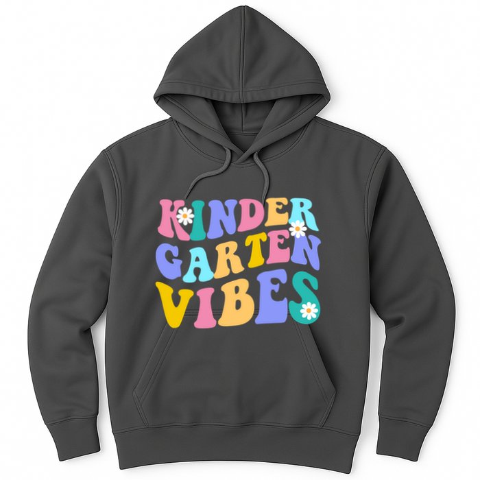 Kindergarten Vibes Retro Colorful Hoodie