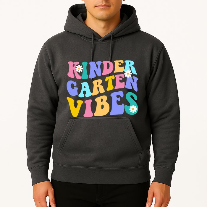 Kindergarten Vibes Retro Colorful Hoodie