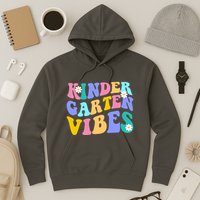 Kindergarten Vibes Retro Colorful Hoodie