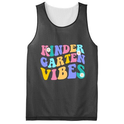Kindergarten Vibes Retro Colorful Mesh Reversible Basketball Jersey Tank