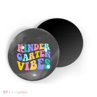 Kindergarten Vibes Retro Colorful Magnet