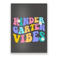 Kindergarten Vibes Retro Colorful Poster