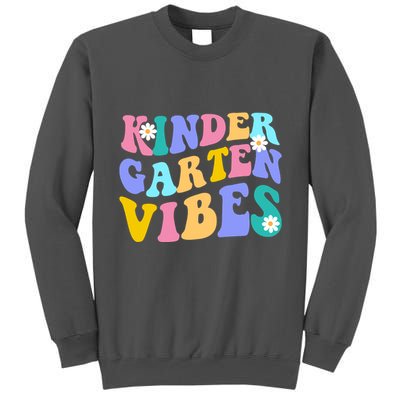 Kindergarten Vibes Retro Colorful Tall Sweatshirt
