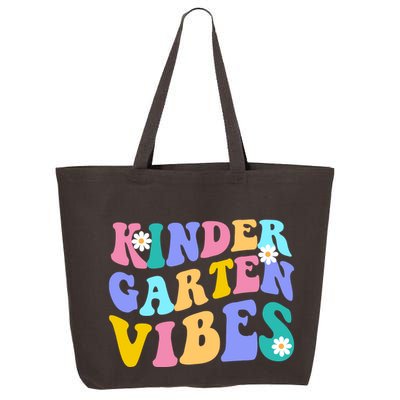 Kindergarten Vibes Retro Colorful 25L Jumbo Tote