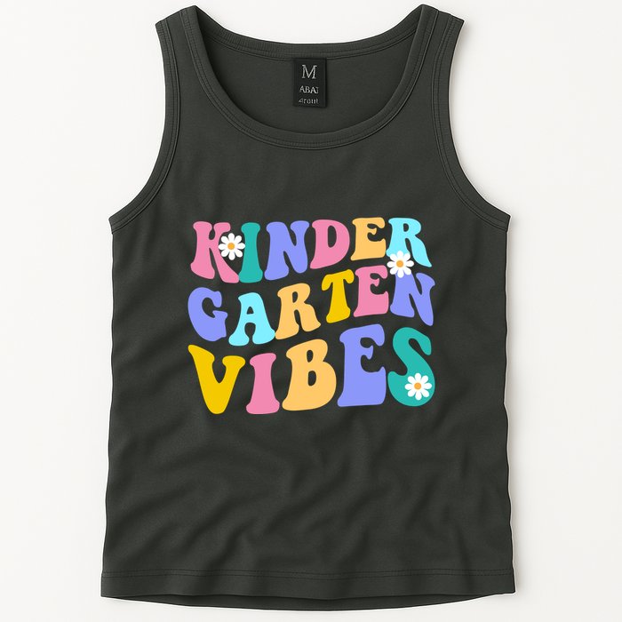 Kindergarten Vibes Retro Colorful Tank Top