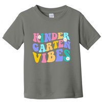 Kindergarten Vibes Retro Colorful Toddler T-Shirt