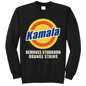 Kamala Vote Remove Stubborn Orange Stains Harris Funny Vote Sweatshirt