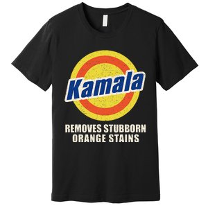 Kamala Vote Remove Stubborn Orange Stains Harris Funny Vote Premium T-Shirt