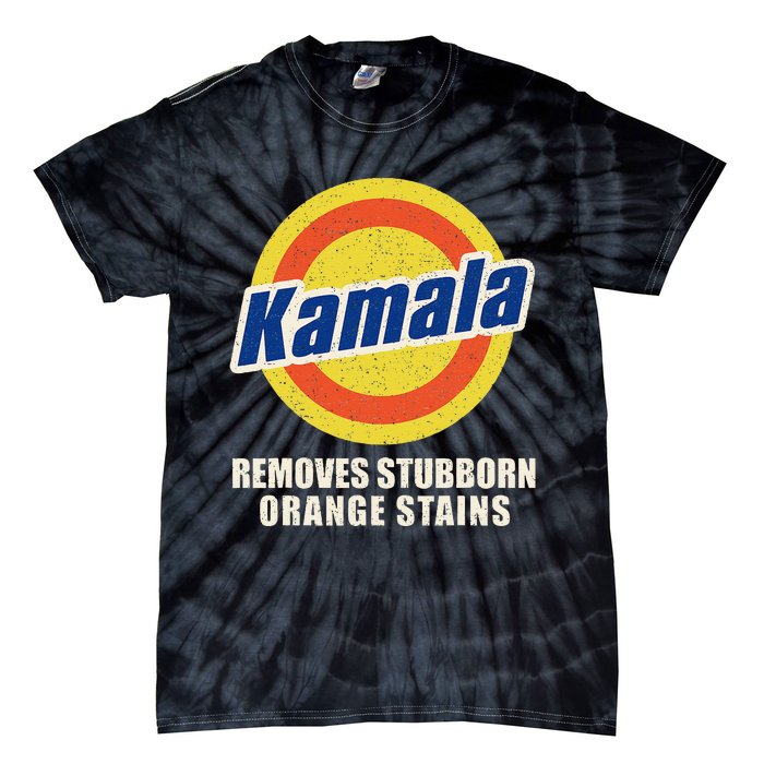 Kamala Vote Remove Stubborn Orange Stains Harris Funny Vote Tie-Dye T-Shirt