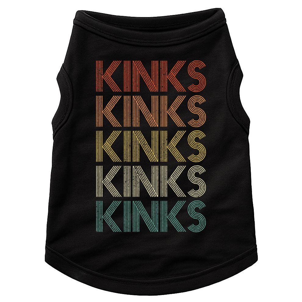 Kinks Vintage Retro Doggie Tank