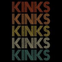 Kinks Vintage Retro Tall T-Shirt