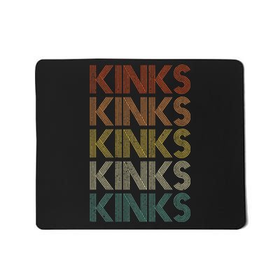 Kinks Vintage Retro Mousepad