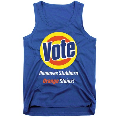 Kamala Vote Remove Stubborn Orange Stains Harris Funny Vote Gift Tank Top