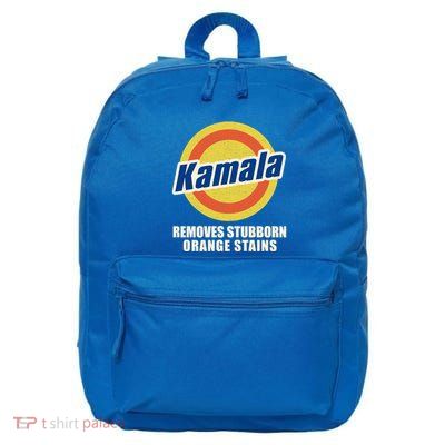 Kamala Vote Remove Stubborn Orange Stains Harris Funny Vote Meaningful Gift 16 in Basic Backpack