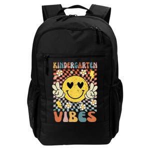 Kindergarten Vibes Retro Teacher 1st Day of School Daily Commute Backpack