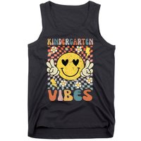 Kindergarten Vibes Retro Teacher 1st Day of School Tank Top