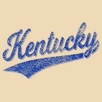 Kentucky Varsity Script Classic Sports Jersey Style Zip Tote Bag
