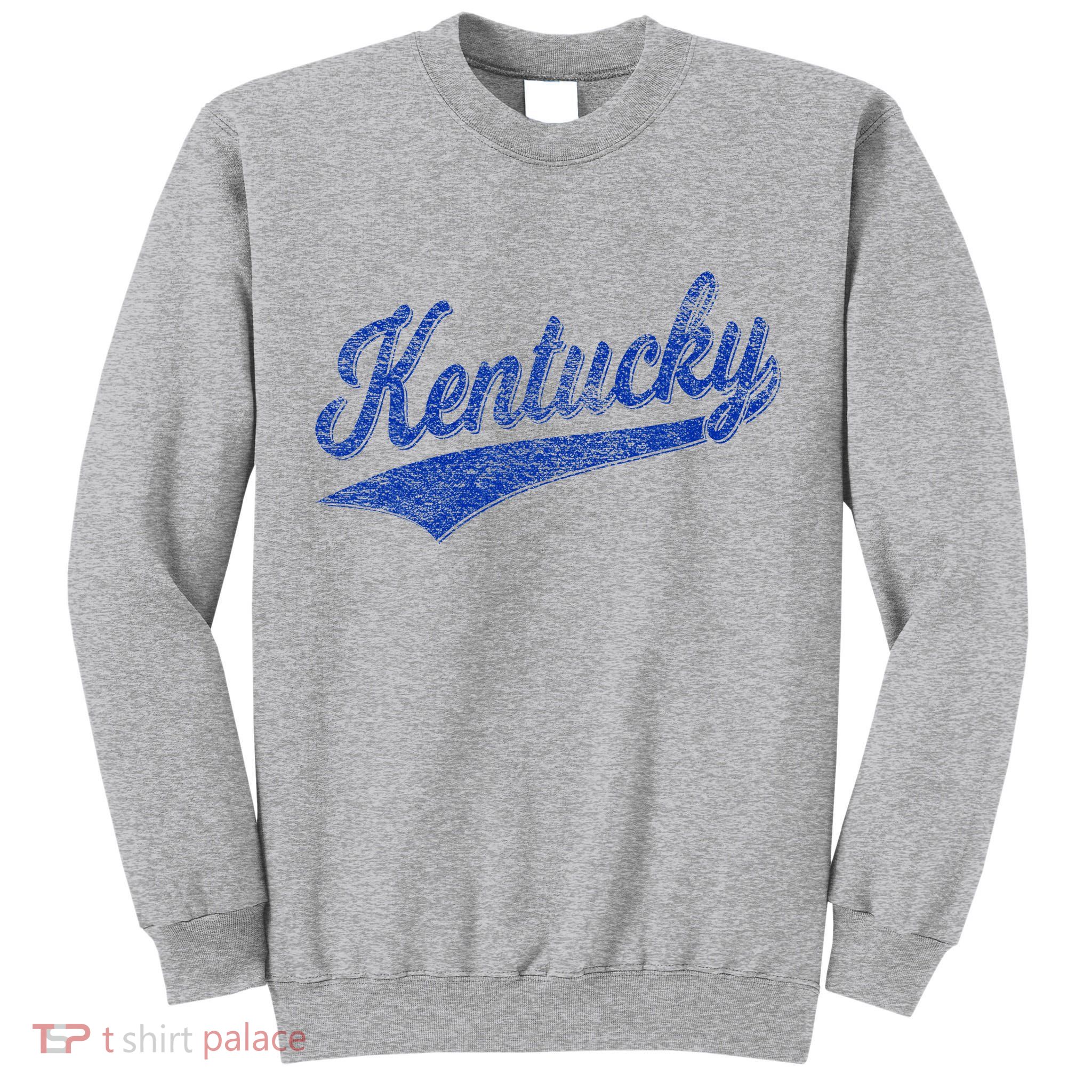 Kentucky Varsity Script Classic Sports Jersey Style Tall Sweatshirt