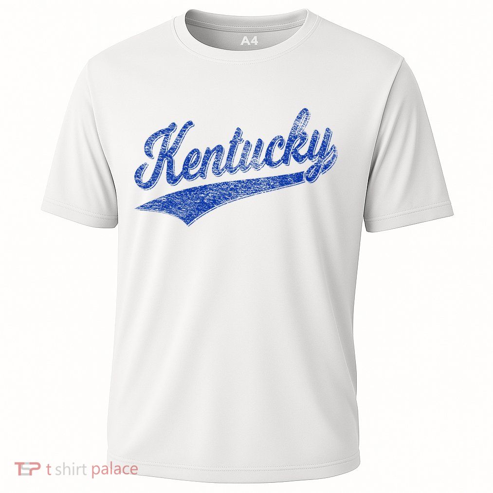 Kentucky Varsity Script Classic Sports Jersey Style Performance Shirt