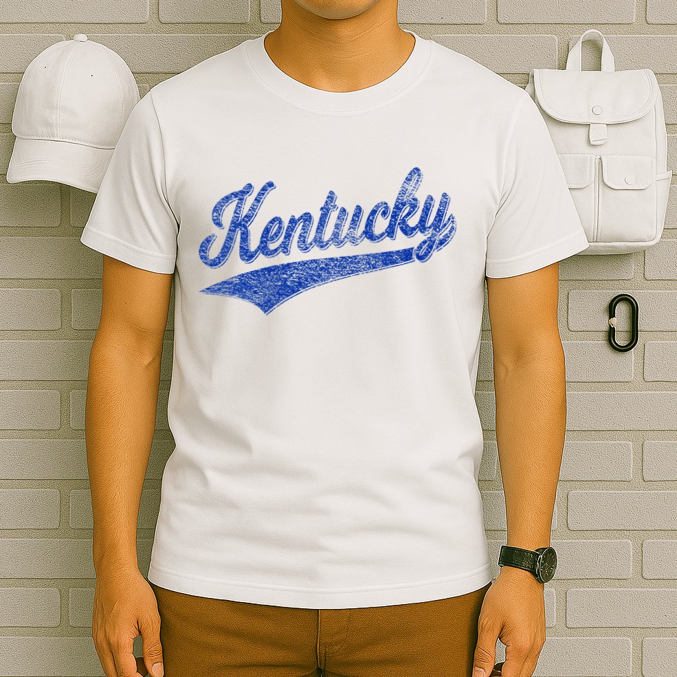 Kentucky Varsity Script Classic Sports Jersey Style T-Shirt