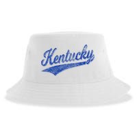 Kentucky Varsity Script Classic Sports Jersey Style Sustainable Bucket Hat