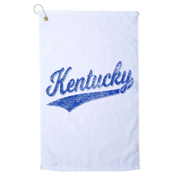 Kentucky Varsity Script Classic Sports Jersey Style Golf Towel