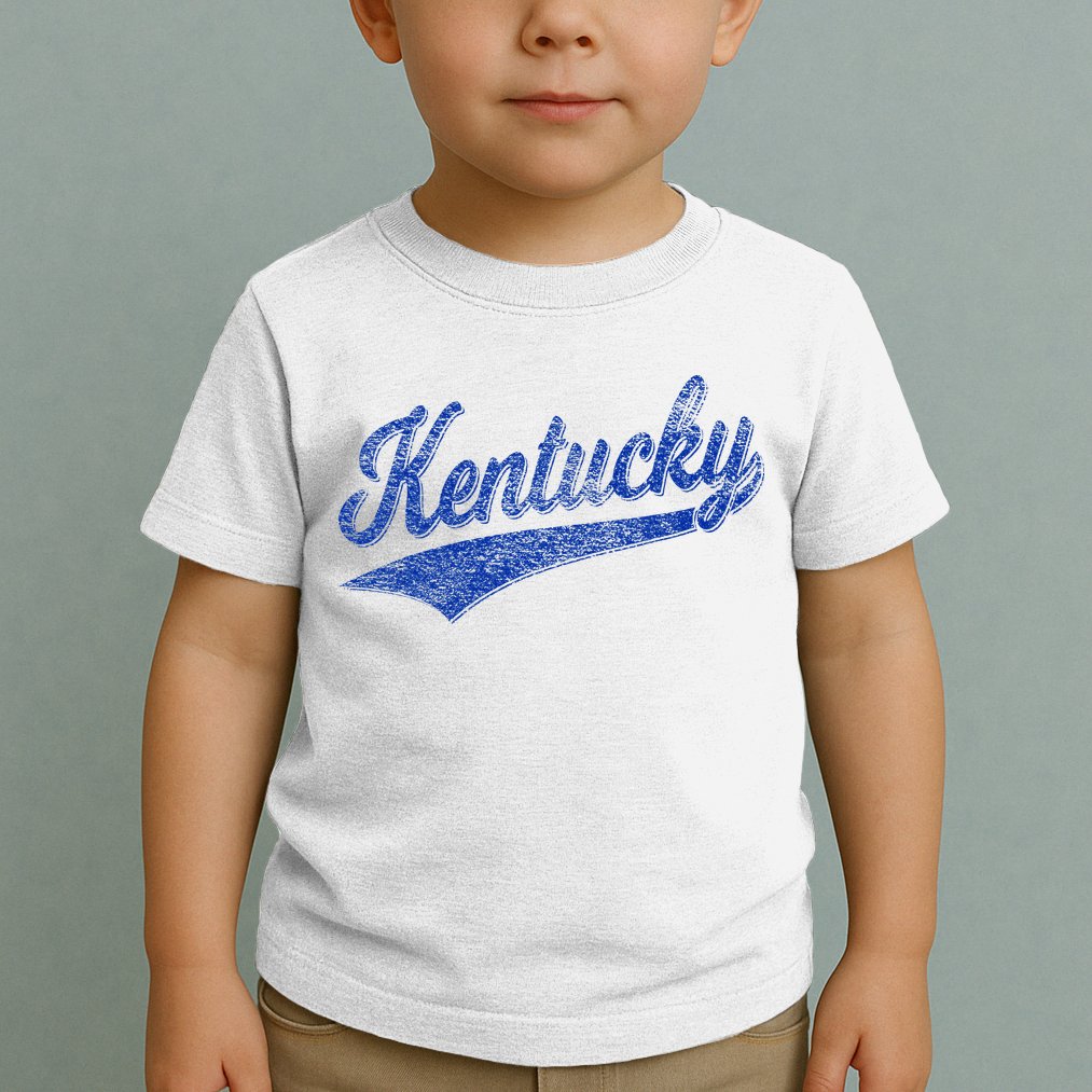 Kentucky Varsity Script Classic Sports Jersey Style Toddler T-Shirt
