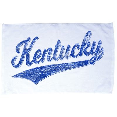 Kentucky Varsity Script Classic Sports Jersey Style Microfiber Hand Towel
