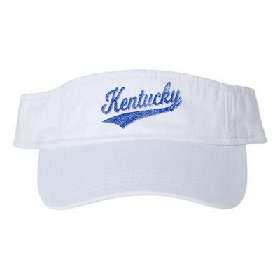 Kentucky Varsity Script Classic Sports Jersey Style Visor