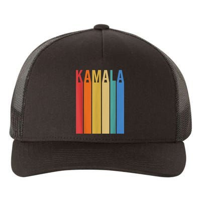 Kamala Vintage Style Yupoong Adult 5-Panel Trucker Hat