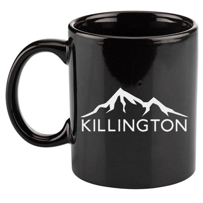 Killington Vermont Skiing Snowboard 11oz C Handle Ceramic Mug