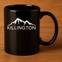 Killington Vermont Skiing Snowboard 11oz C Handle Ceramic Mug