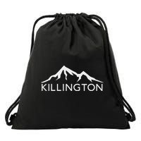 Killington Vermont Skiing Snowboard Drawstring Bag