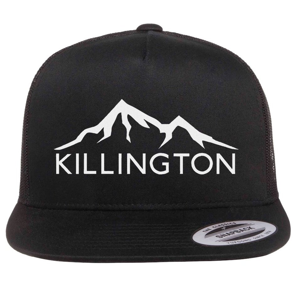 Killington Vermont Skiing Snowboard Flat Bill Trucker Hat