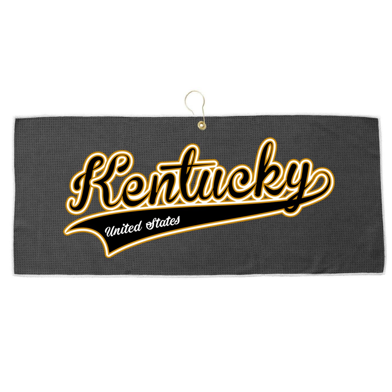 Kentucky Varsity Style Large Microfiber Waffle Golf Towel