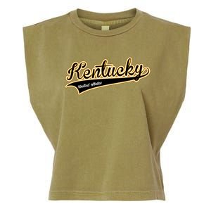 Kentucky Varsity Style Garment-Dyed Women's Muscle Tee