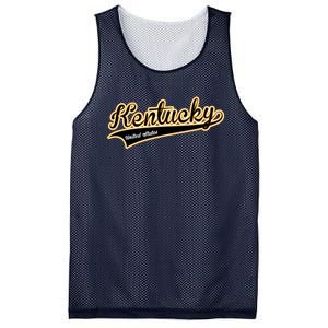 Kentucky Varsity Style Mesh Reversible Basketball Jersey Tank