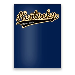 Kentucky Varsity Style Poster