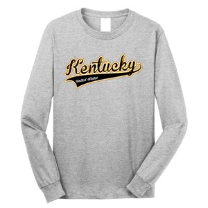 Kentucky Varsity Style Long Sleeve Shirt