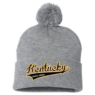 Kentucky Varsity Style Pom Pom 12in Knit Beanie