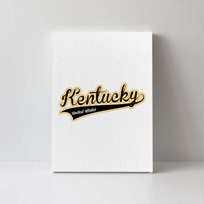 Kentucky Varsity Style Canvas