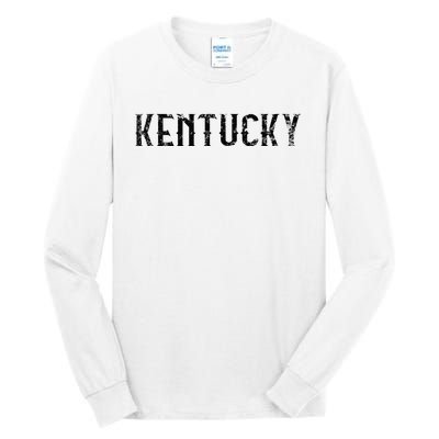 Kentucky Vintage Script KY Apparel Tall Long Sleeve T-Shirt