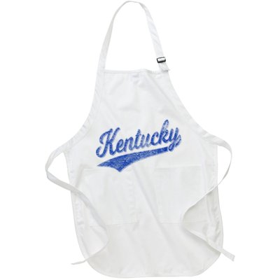 Kentucky Varsity Script Classic Sports Jersey Style Apron