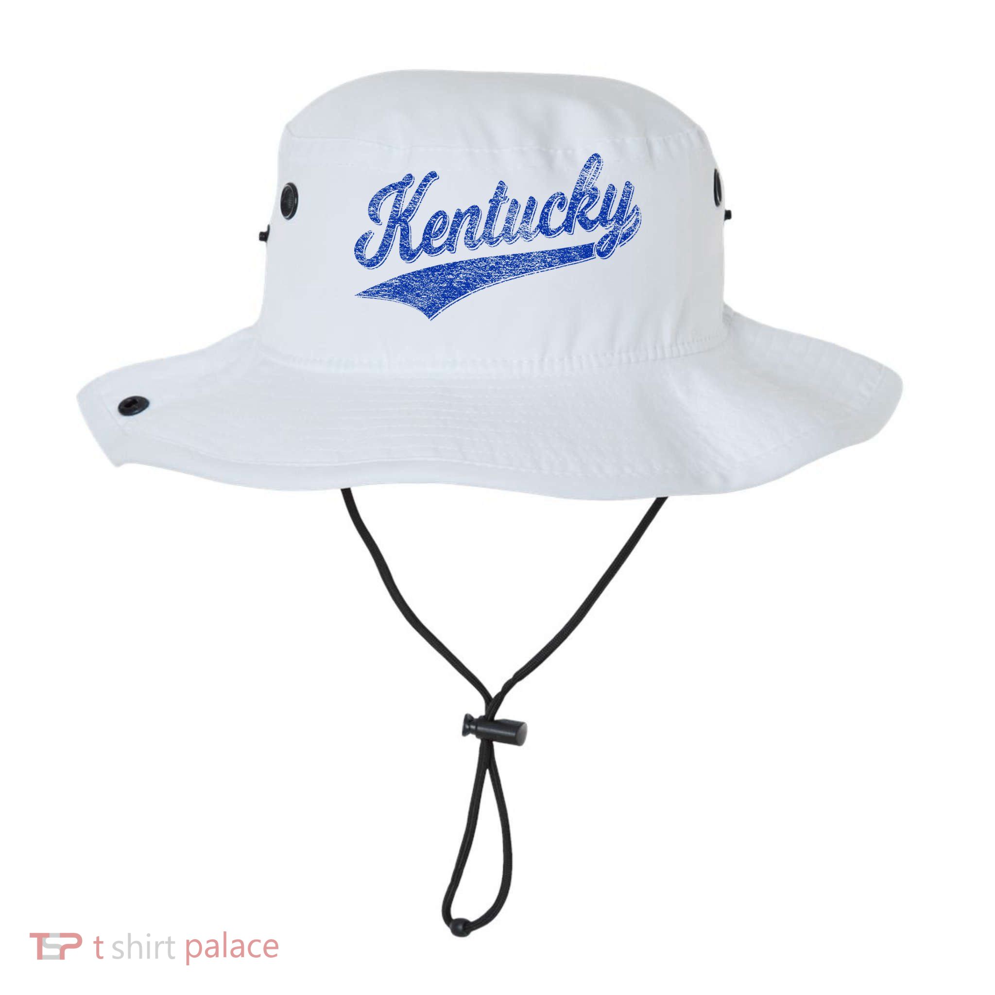 Kentucky Varsity Script Classic Sports Jersey Style Bucket Hat