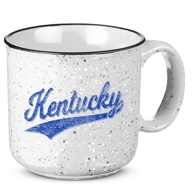 Kentucky Varsity Script Classic Sports Jersey Style 15oz Campfire Ceramic Mug