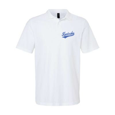 Kentucky Varsity Script Classic Sports Jersey Style Polo
