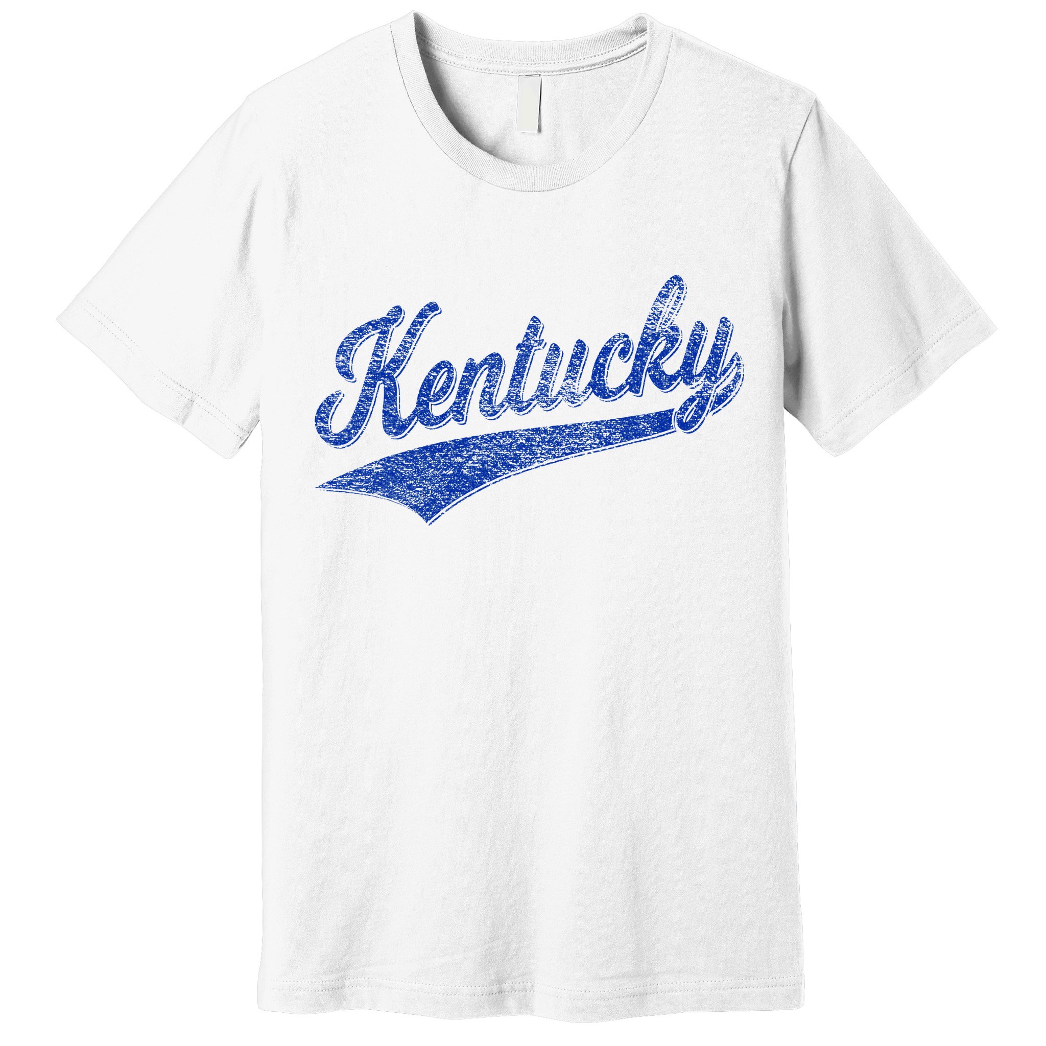 Kentucky Varsity Script Classic Sports Jersey Style Premium T-Shirt